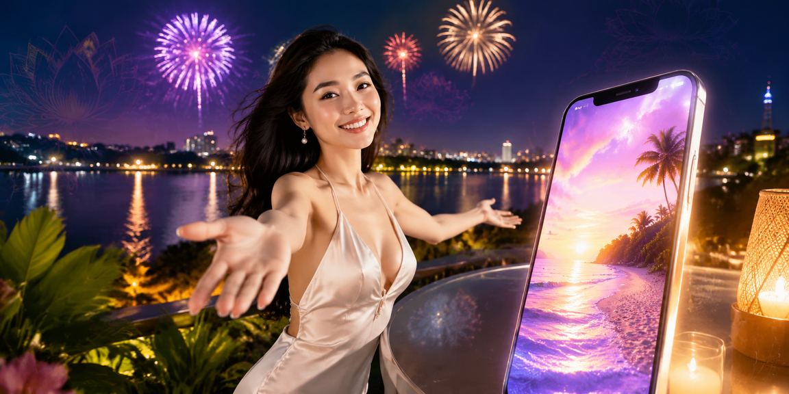 Người chơi trải nghiệm casino trực tuyến trên điện thoại tại lễ hội Hà Nội