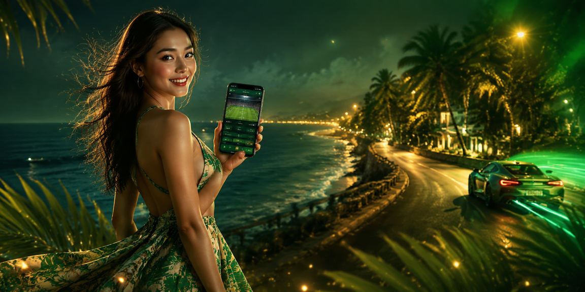 Người chơi trải nghiệm casino trực tuyến trên điện thoại tại bãi biển Mũi Né