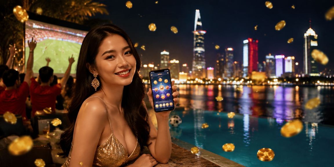 Người dùng Việt Nam truy cập nền tảng giải trí trực tuyến trên điện thoại